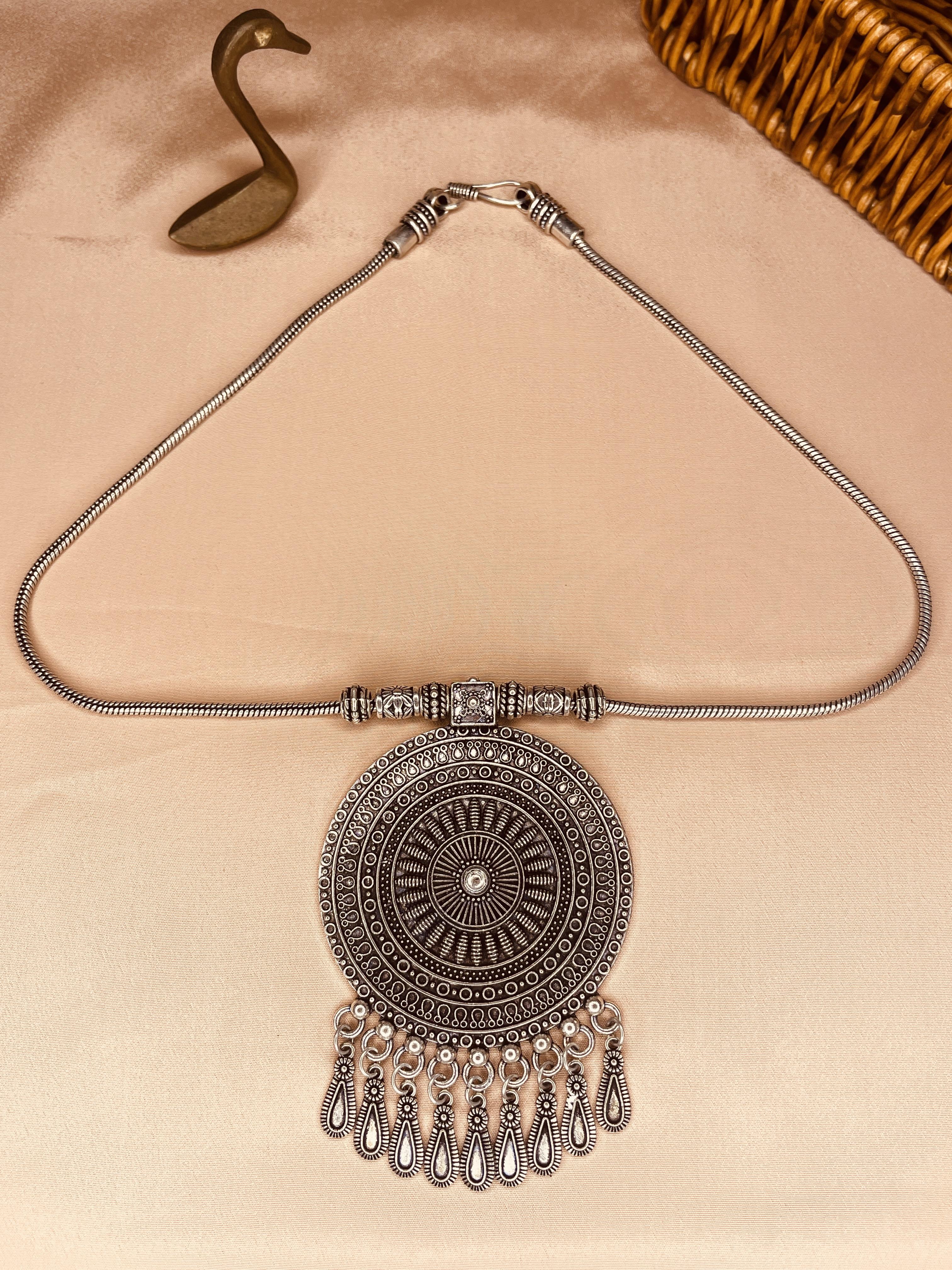 Sun Shield Chain Pendent