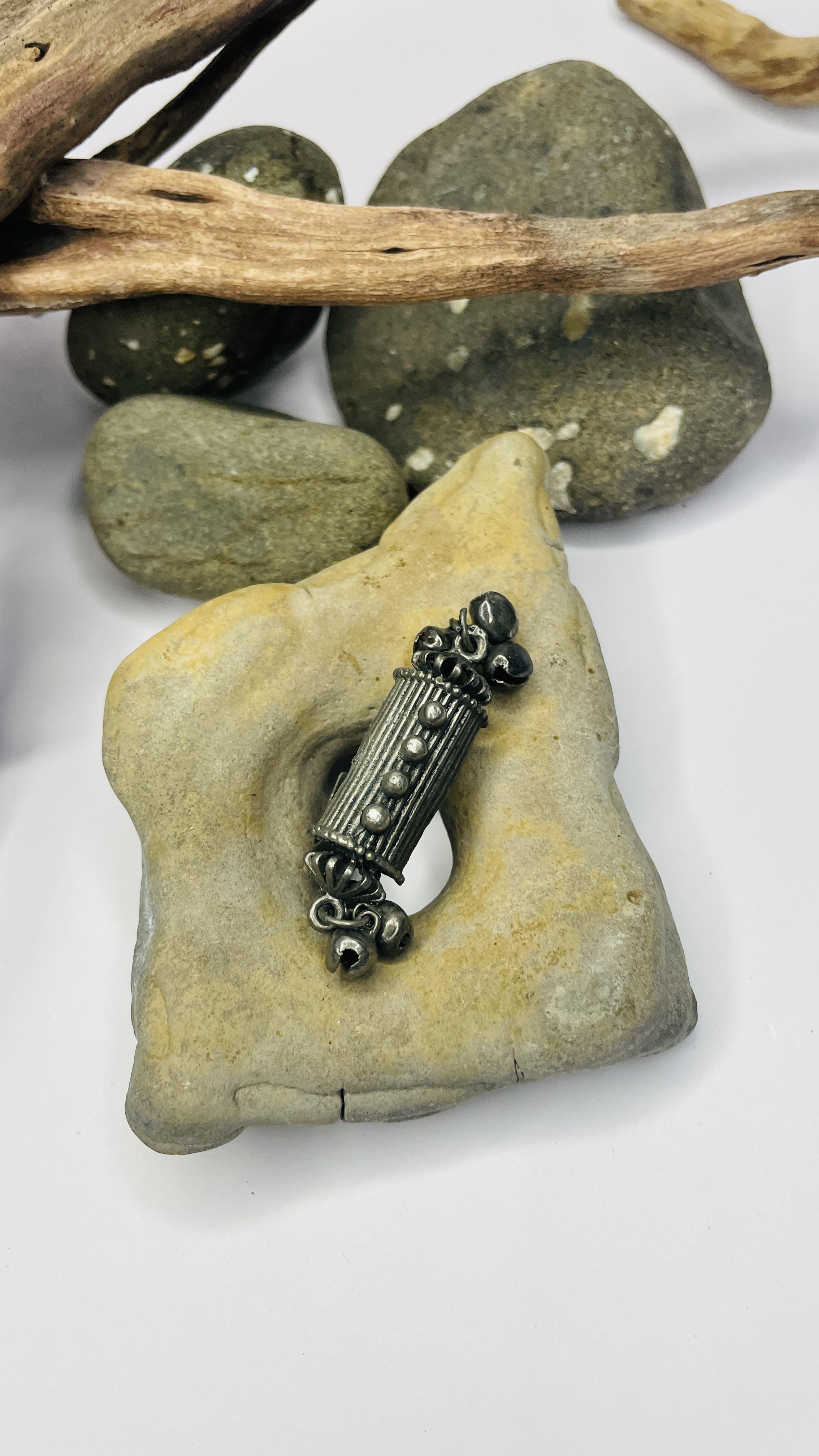 Naad Baja Oxidised Ghungroo Ring